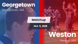 Matchup: Georgetown High vs. Weston 2018