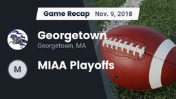 Recap: Georgetown  vs. MIAA Playoffs 2018