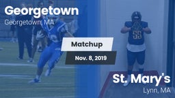Matchup: Georgetown High vs. St. Mary's  2019