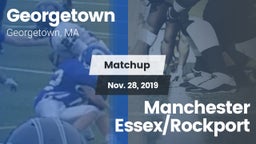 Matchup: Georgetown High vs. Manchester Essex/Rockport 2019