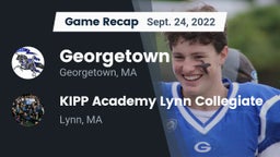 Recap: Georgetown  vs. KIPP Academy Lynn Collegiate  2022