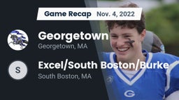 Recap: Georgetown  vs. Excel/South Boston/Burke  2022