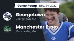 Recap: Georgetown  vs. Manchester Essex  2022