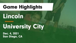Lincoln  vs University City  Game Highlights - Dec. 4, 2021