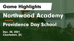 Northwood Academy  vs Providence Day School Game Highlights - Dec. 28, 2021