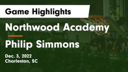 Northwood Academy  vs Philip Simmons  Game Highlights - Dec. 3, 2022