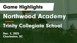 Northwood Academy  vs Trinity Collegiate School Game Highlights - Dec. 2, 2023
