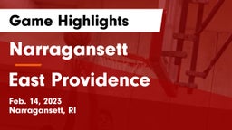 Narragansett  vs East Providence  Game Highlights - Feb. 14, 2023