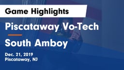 Piscataway Vo-Tech  vs South Amboy Game Highlights - Dec. 21, 2019