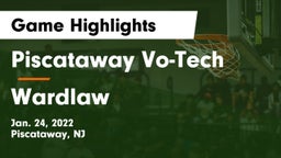 Piscataway Vo-Tech  vs Wardlaw Game Highlights - Jan. 24, 2022