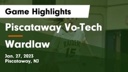 Piscataway Vo-Tech  vs Wardlaw Game Highlights - Jan. 27, 2023