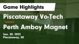 Piscataway Vo-Tech  vs Perth Amboy Magnet  Game Highlights - Jan. 30, 2023