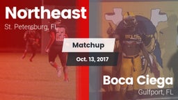 Matchup: Northeast High vs. Boca Ciega  2017