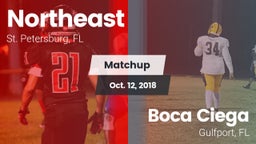 Matchup: Northeast High vs. Boca Ciega  2018