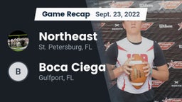 Recap: Northeast  vs. Boca Ciega  2022