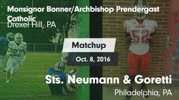Matchup: Monsignor vs. Sts. Neumann & Goretti  2016