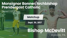 Matchup: Monsignor vs. Bishop McDevitt  2017