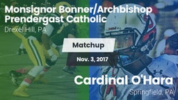 Matchup: Monsignor vs. Cardinal O'Hara  2017