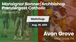 Matchup: Monsignor vs. Avon Grove  2019