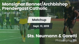 Matchup: Monsignor vs. Sts. Neumann & Goretti  2019