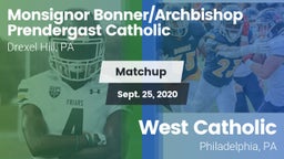 Matchup: Monsignor vs. West Catholic  2020