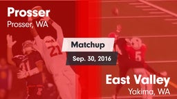 Matchup: Prosser  vs. East Valley  2016