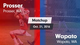 Matchup: Prosser  vs. Wapato  2016