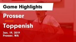 Prosser  vs Toppenish  Game Highlights - Jan. 19, 2019