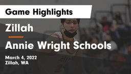 Zillah  vs Annie Wright Schools Game Highlights - March 4, 2022