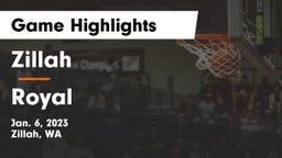 Zillah  vs Royal  Game Highlights - Jan. 6, 2023