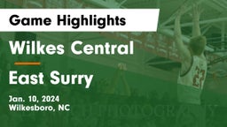 Wilkes Central  vs East Surry  Game Highlights - Jan. 10, 2024