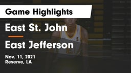 East St. John  vs East Jefferson  Game Highlights - Nov. 11, 2021