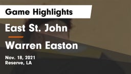 East St. John  vs Warren Easton Game Highlights - Nov. 18, 2021