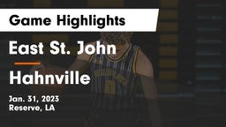 East St. John  vs Hahnville Game Highlights - Jan. 31, 2023