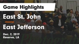 East St. John  vs East Jefferson Game Highlights - Dec. 2, 2019