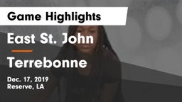 East St. John  vs Terrebonne Game Highlights - Dec. 17, 2019