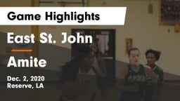 East St. John  vs Amite  Game Highlights - Dec. 2, 2020