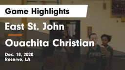 East St. John  vs Ouachita Christian Game Highlights - Dec. 18, 2020