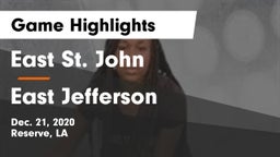East St. John  vs East Jefferson  Game Highlights - Dec. 21, 2020