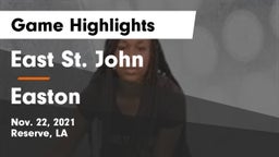 East St. John  vs Easton  Game Highlights - Nov. 22, 2021