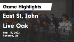 East St. John  vs Live Oak Game Highlights - Feb. 17, 2022