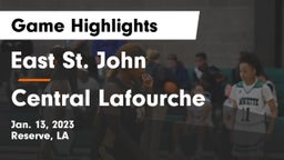East St. John  vs Central Lafourche  Game Highlights - Jan. 13, 2023