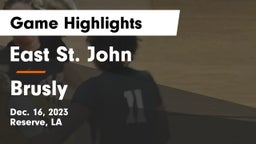 East St. John  vs Brusly Game Highlights - Dec. 16, 2023