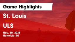St. Louis  vs ULS Game Highlights - Nov. 30, 2023