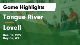 Tongue River  vs Lovell  Game Highlights - Dec. 10, 2022