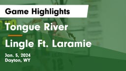 Tongue River  vs Lingle Ft. Laramie Game Highlights - Jan. 5, 2024
