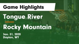 Tongue River  vs Rocky Mountain  Game Highlights - Jan. 31, 2020