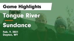 Tongue River  vs Sundance  Game Highlights - Feb. 9, 2021
