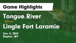 Tongue River  vs Lingle Fort Laramie  Game Highlights - Jan. 5, 2024