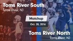 Matchup: Toms River South vs. Toms River North  2016